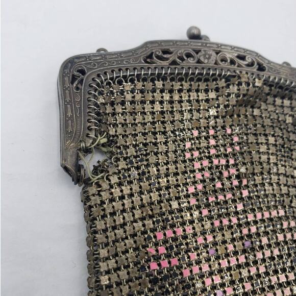 Antique Mesh Purses Collection 2 Stunning 6" long & 4" long - Picture 14 of 16